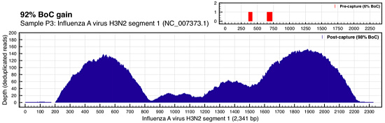 Influenza A sequencing Virocap